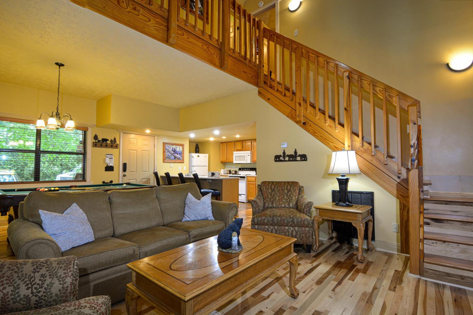 Bear Footin' On The Creek Villa Gatlinburg Room photo
